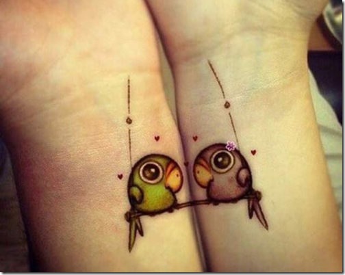 34 Matching Pair Of Tattoos Of All Lovers To Admire