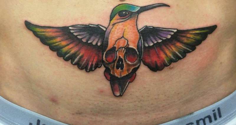 23 fantastic hummingbird tattoos - they stand for pleasure