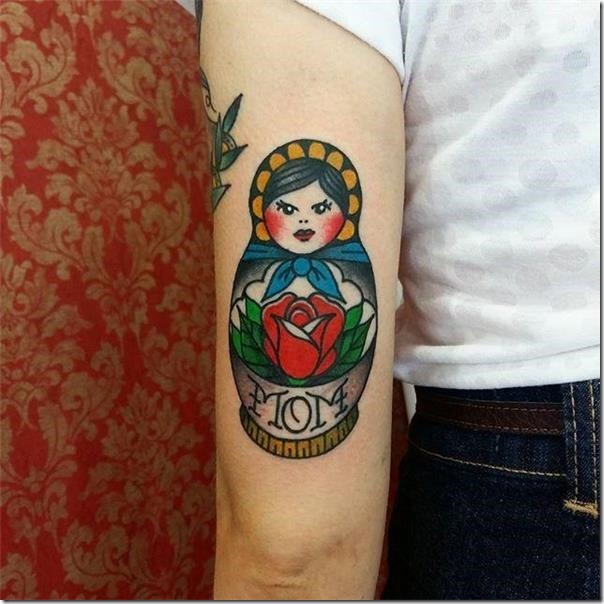 Russian Doll Tattoo Matrioska - Spectacular Photographs