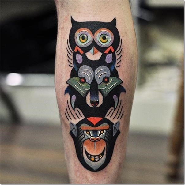 Males's Tattoos on the Leg (finest pictures!)