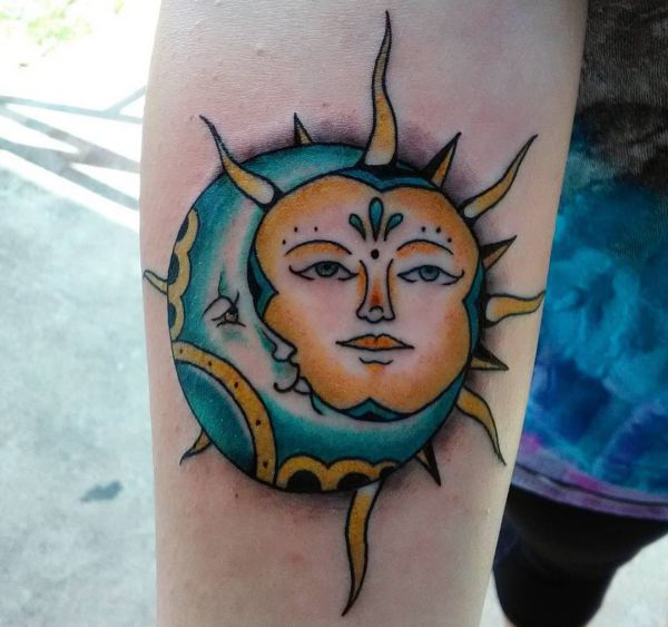 Solar Tattoos - 25 Concepts, Which means & Tattoo Designs