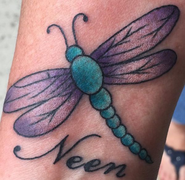 27 great dragonfly tattoos and their that means