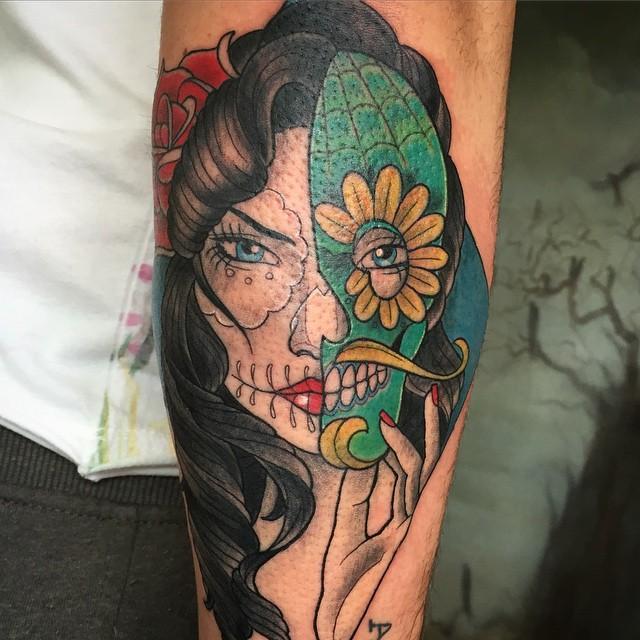 60 Mexican cranium tattoos