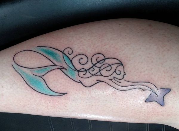 Mermaid tattoo meanings and constructions