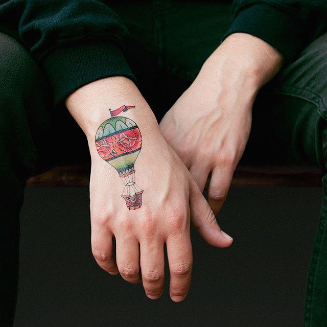 70 Balloon Tattoos