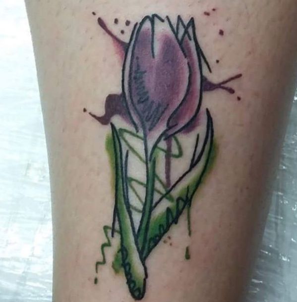 24 stunning tulip tattoos and their meanings