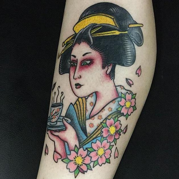 65 Stunning and Inspiring Geisha Tattoos