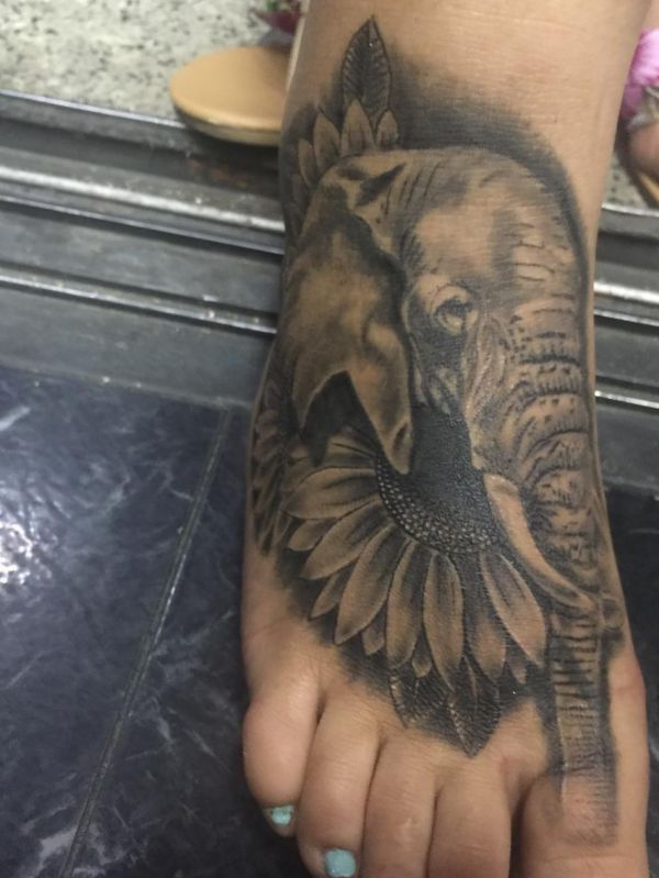 30 excellent elephant tattoos and their that means