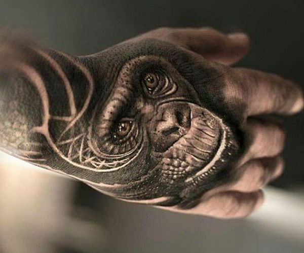 29 monkey tattoo concepts: footage and meanings