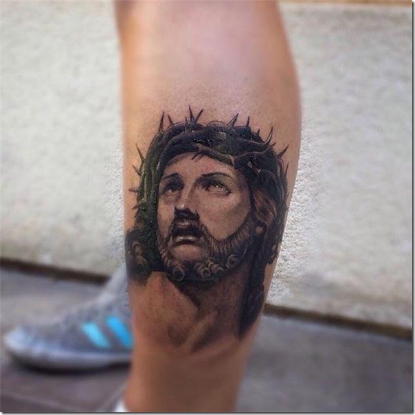 Males's Tattoos on the Leg (finest pictures!)