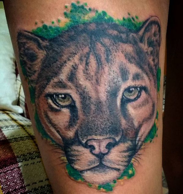 Puma tattoos and their meanings 