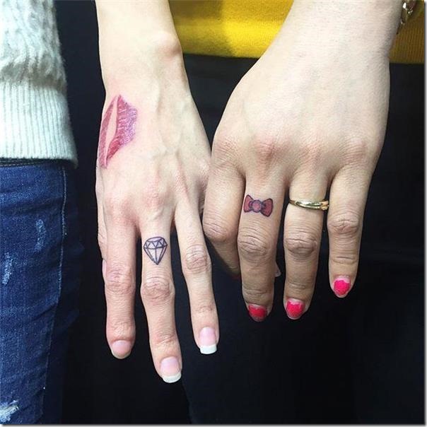 Finger Tattoos - Stunning and Inventive Fashions