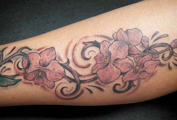 Orchid Tattoos - 25 Concepts, Meanings and Designs