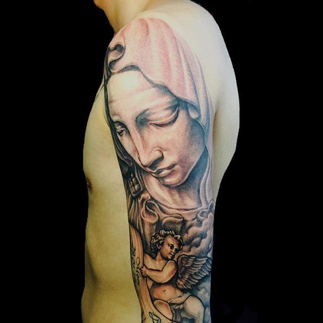 65 Tattoos of the Virgin Mary