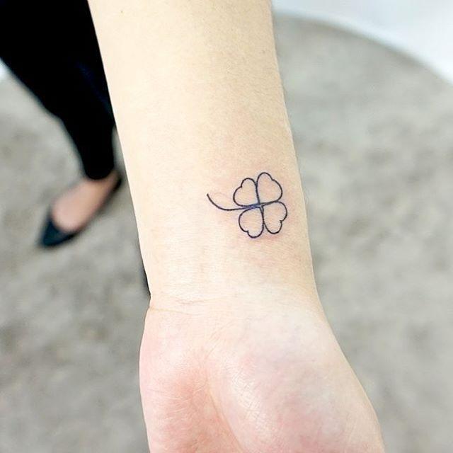 65 Inventive and Inspiring Clover Tattoos