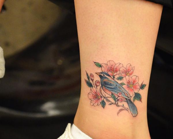 Cherry Blossom Tattoo Designs with meanings - 15 concepts