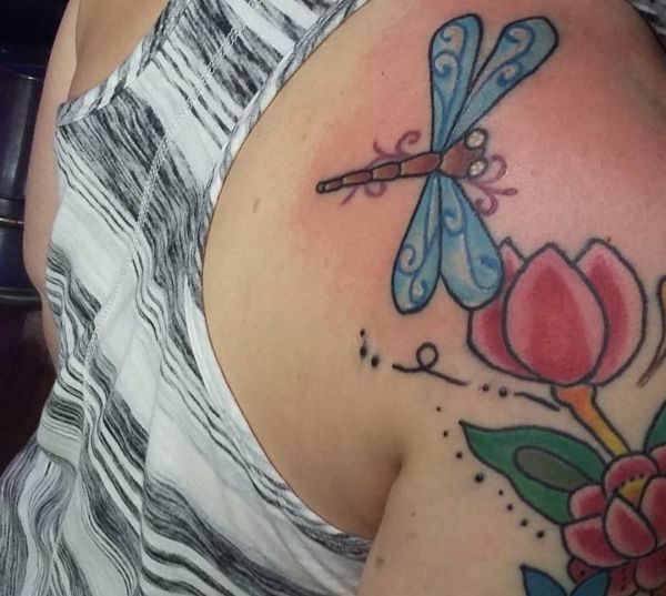 27 great dragonfly tattoos and their that means