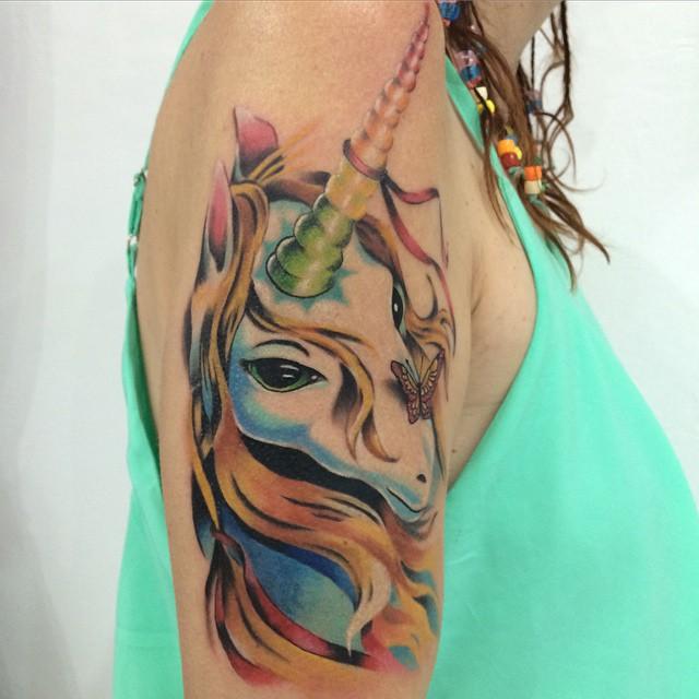 70 Unicorn Tattoos (probably the most stunning pictures!)