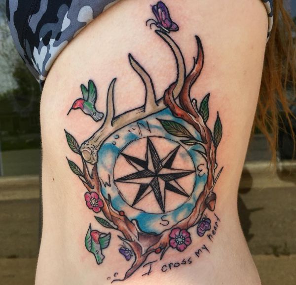 Compass Tattoos: Concepts and meanings