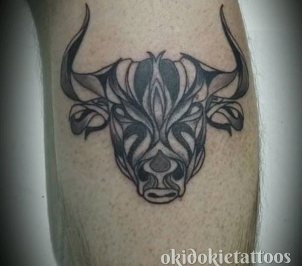 Taurus Tattoo Designs with Meanings - 34 Concepts