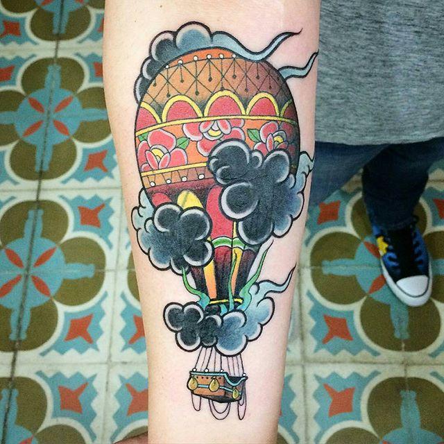 70 Balloon Tattoos