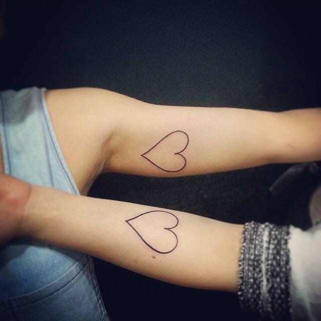 80 Tattoos of friendship for many who share confidences