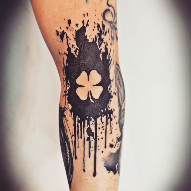 65 Inventive and Inspiring Clover Tattoos