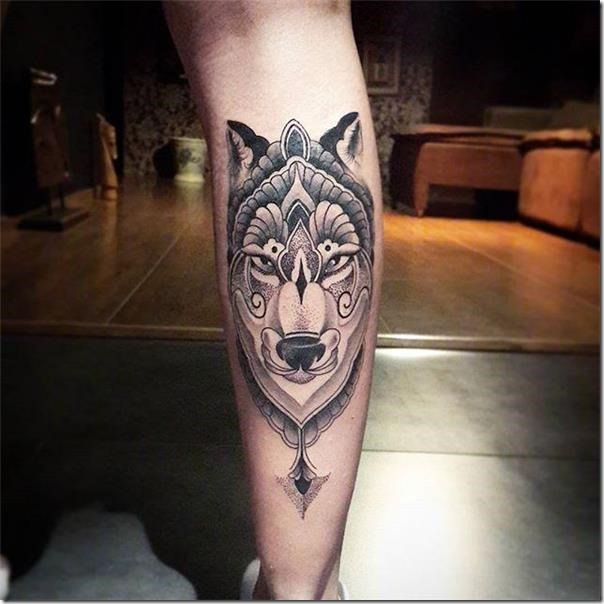 Wolf tattoos that impress anybody.