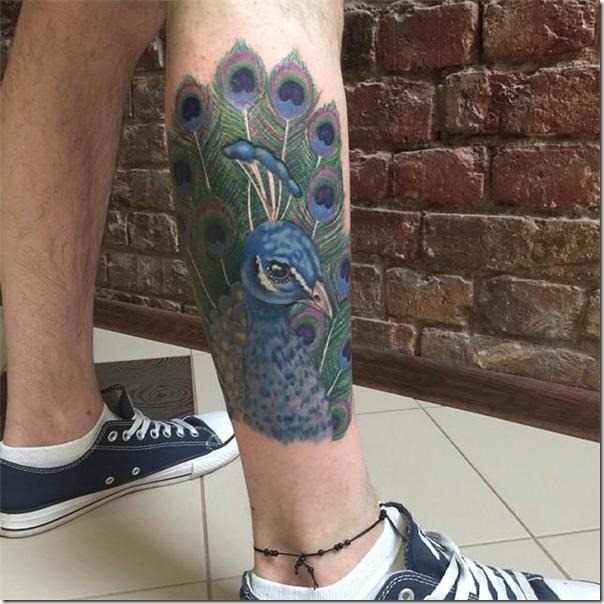 Males's Tattoos on the Leg (finest pictures!)