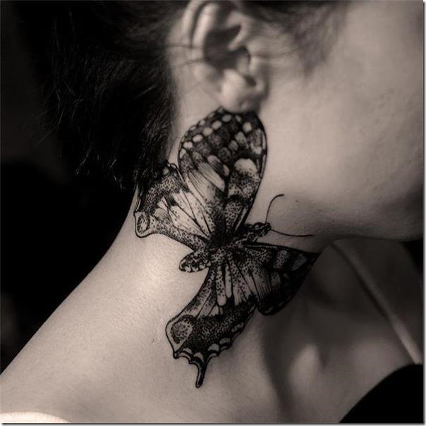 Stunning and provoking butterfly tattoos