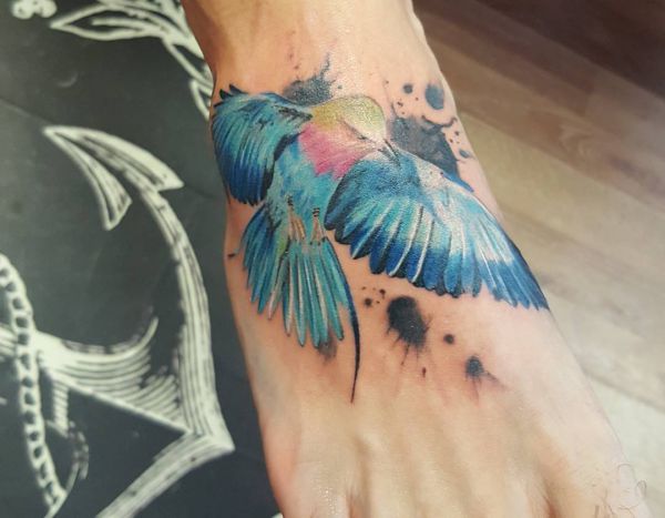 20 stylish foot tattoo concepts