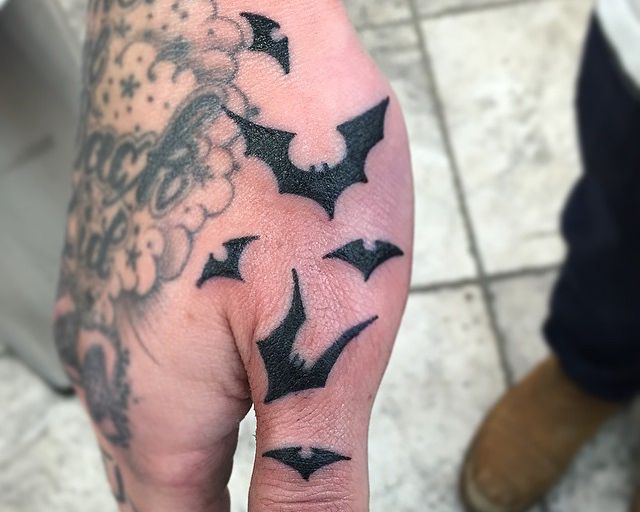 25 fascinated bat tattoos and their meanings