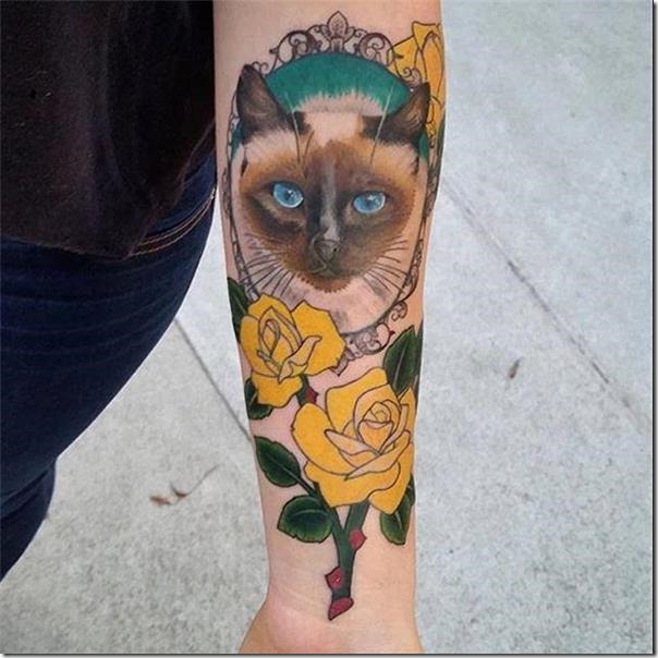 Tattoos for cat lovers