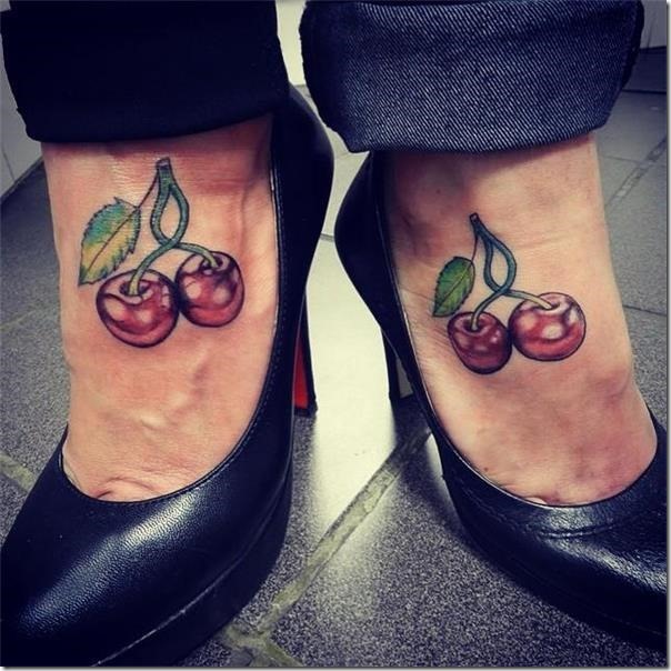 Superb and galvanizing cherry tattoos