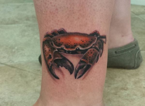 The crab tattoo - designs and meanings » Nexttattoos