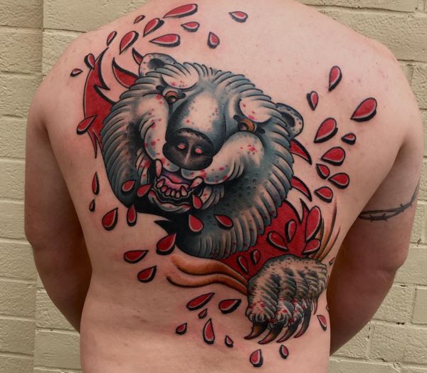 Polar Bear Tattoo Designs with meanings - 15 concepts