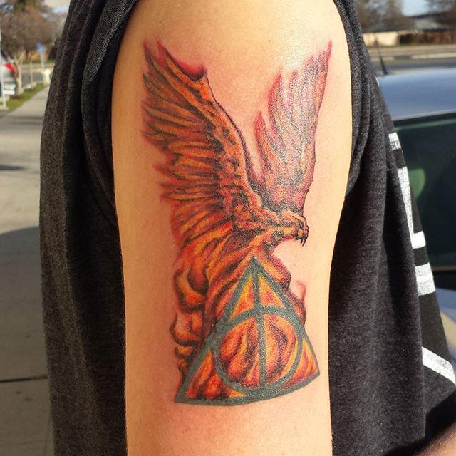 55 Stunning and provoking phoenix tattoos