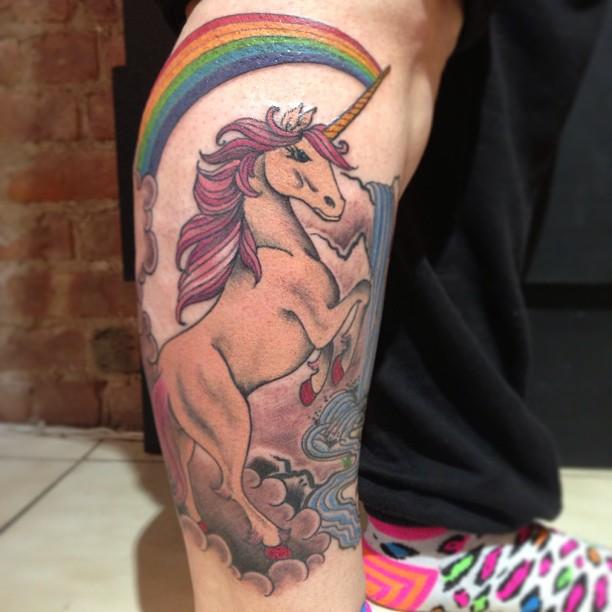 70 Unicorn Tattoos (probably the most stunning pictures!)