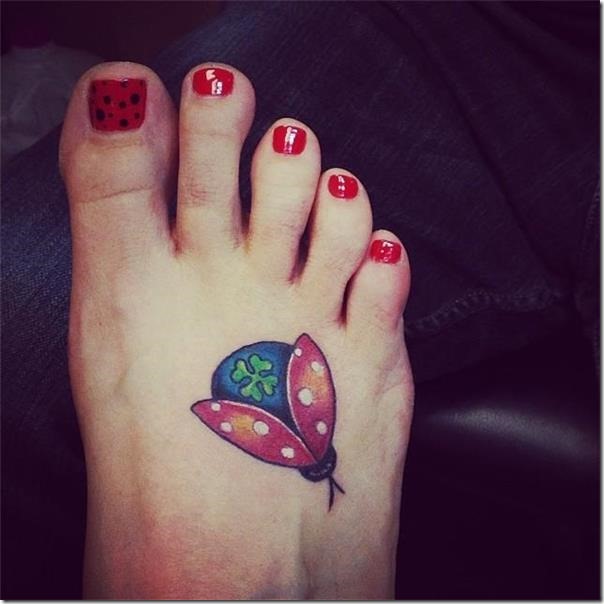 Ladybug tattoos