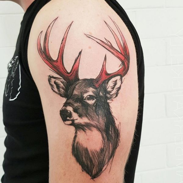 20 deer tattoo concepts - footage and which means