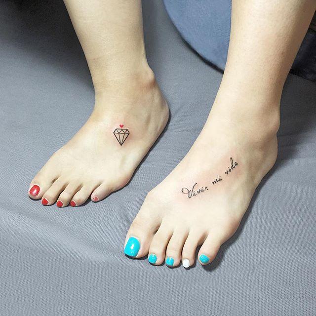 100 Tattoos on the Foot - Stunning and Inspiring Photographs