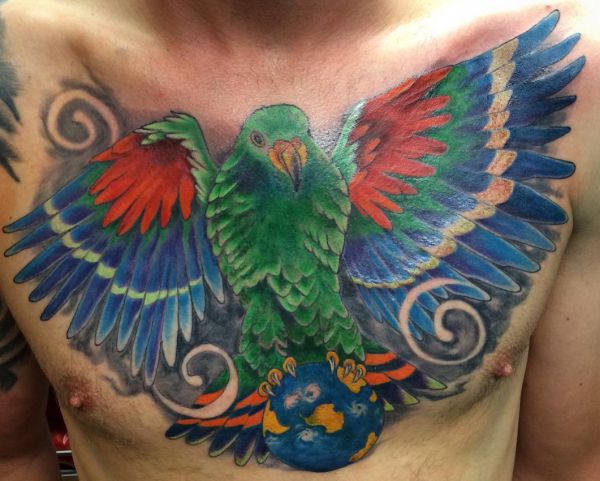 16 attractive parrot tattoos and their meanings