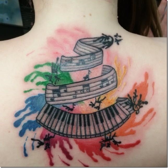 55 music tattoos and declare your love