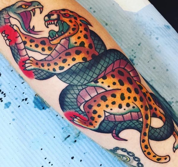 Leopard tattoos and their meanings