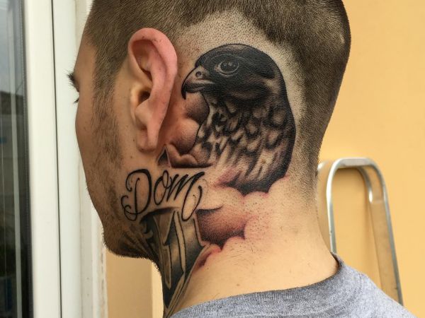 20 Lovely Hawk Tattoos - They're thought-about messengers
