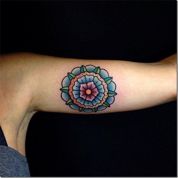Mandala Tattoos: the most effective pictures!