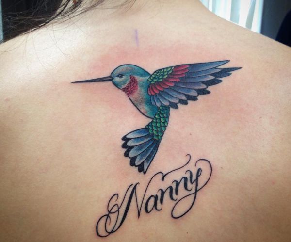 23 fantastic hummingbird tattoos - they stand for pleasure