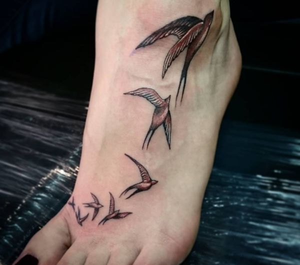 20 gorgeous swallows tattoos and their which means