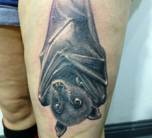 25 fascinated bat tattoos and their meanings