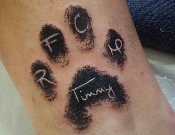 33 paws tattoo concepts - photos and that means